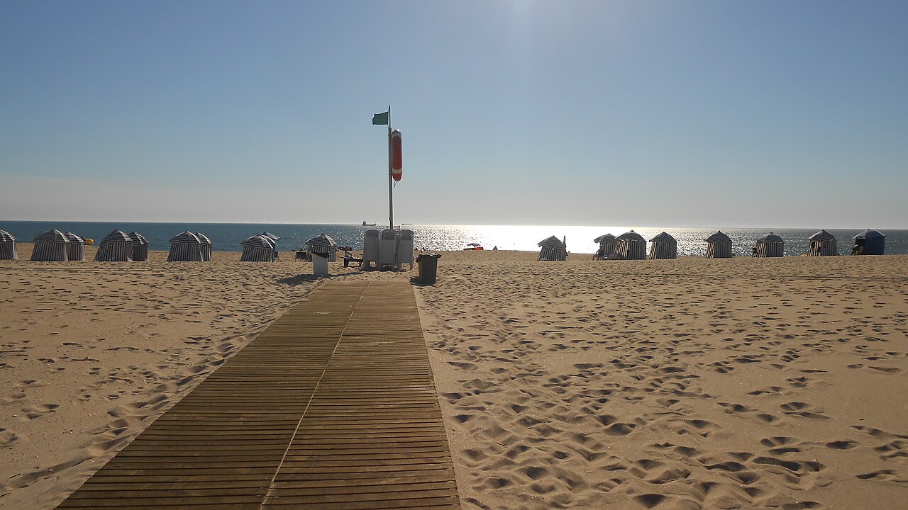 Praia da Claridade na Figueira da Foz
